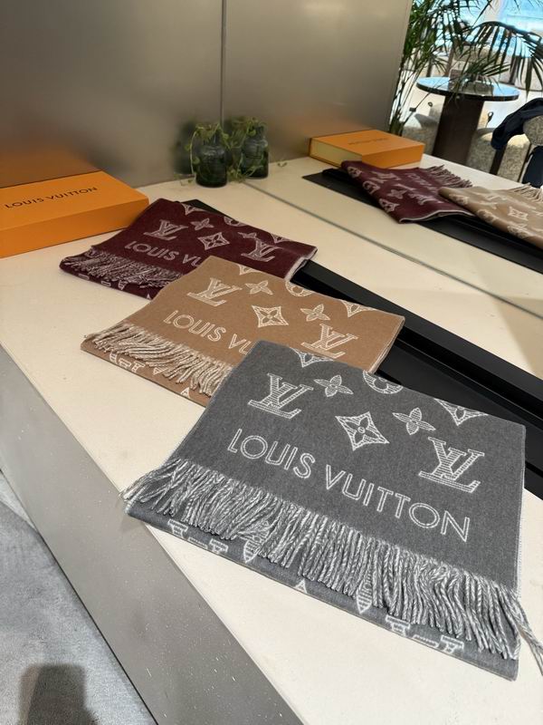 LV Scarf 170X34cm 100%羊毛 E120552